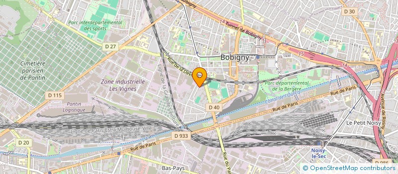 localisation de l'entreprise MONSIEUR MOHAMED AMINE NEZZAR  BOBIGNY