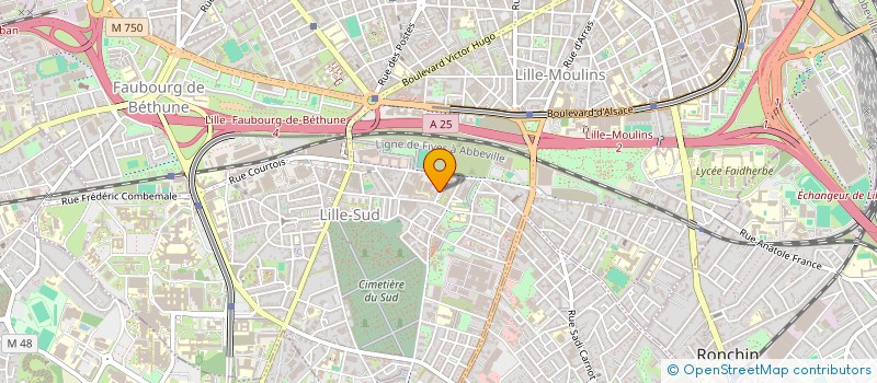 localisation de l'entreprise MONSIEUR MOHAMED-AMINE RABHIUI à LILLE