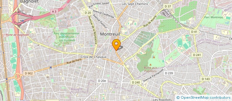 localisation de l'entreprise MONSIEUR MOHAMED-AMINE SAGUER à MONTREUIL