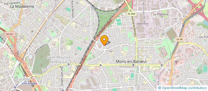 localisation de l'entreprise MONSIEUR MOHAMED-AMINE SEBIANE  MONS-EN-BARUL