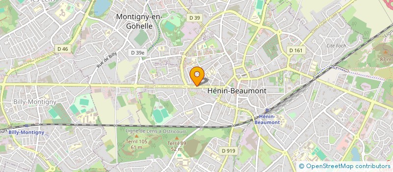 localisation de l'entreprise MONSIEUR MOHAMED-AMINE SELLALI à HENIN-BEAUMONT