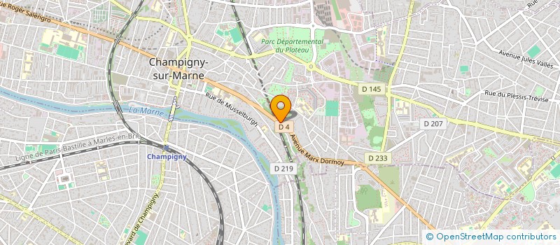 localisation de l'entreprise MONSIEUR MOHAMED AMINE ZANNED à CHAMPIGNY-SUR-MARNE
