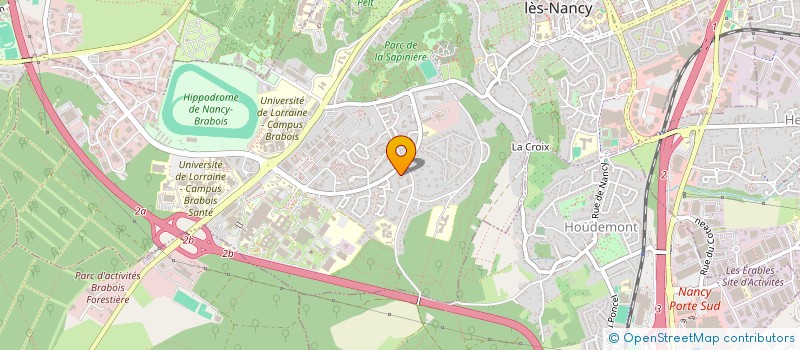 localisation de l'entreprise MONSIEUR MOHAMED AMINE ZEGHACHE  VANDUVRE-LES-NANCY