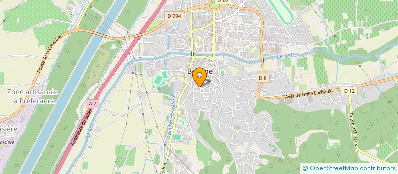 localisation de l'entreprise MONSIEUR MOHAMED AMINEE FGUIRI  BOLLENE