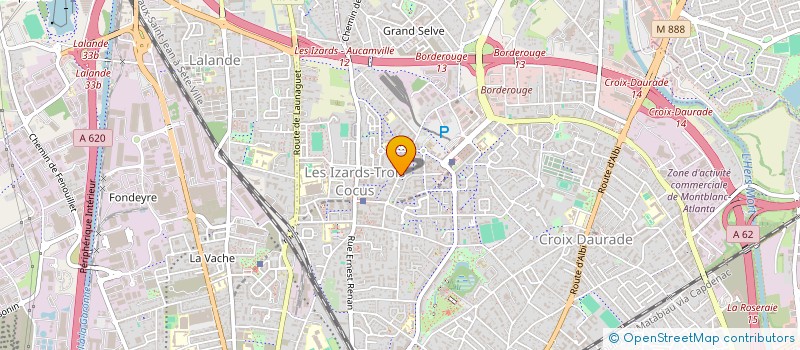 localisation de l'entreprise MONSIEUR MOHAMED AMIOUD  TOULOUSE