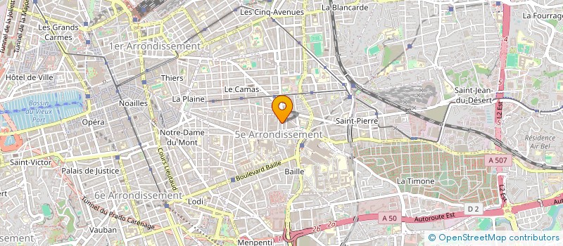 localisation de l'entreprise MONSIEUR MOHAMED AMIRA à MARSEILLE