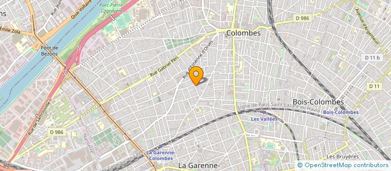 localisation de l'entreprise MONSIEUR MOHAMED AMIRAT à COLOMBES