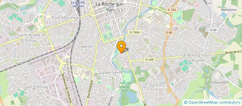 localisation de l'entreprise MONSIEUR MOHAMED AMMAR à LA ROCHE-SUR-YON