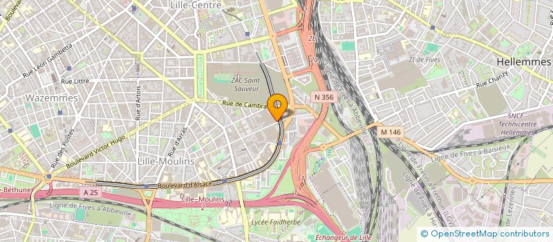 localisation de l'entreprise MONSIEUR MOHAMED AMMICH à LILLE