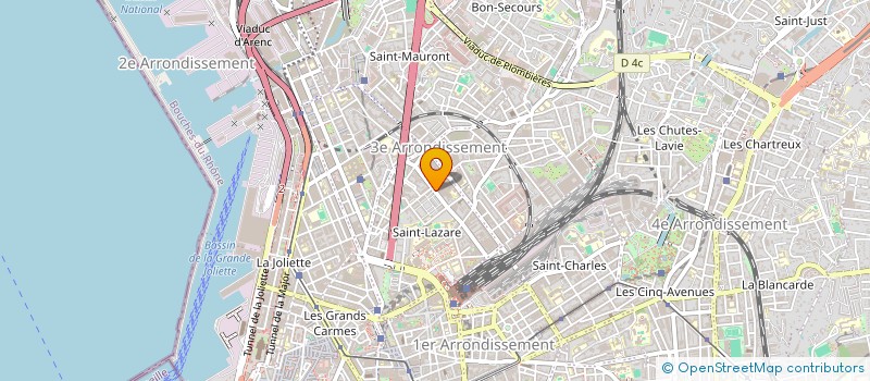 localisation de l'entreprise MONSIEUR MOHAMED AMRANE à MARSEILLE