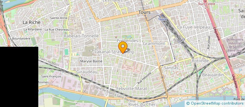 localisation de l'entreprise MONSIEUR MOHAMED AMRANE  TOURS