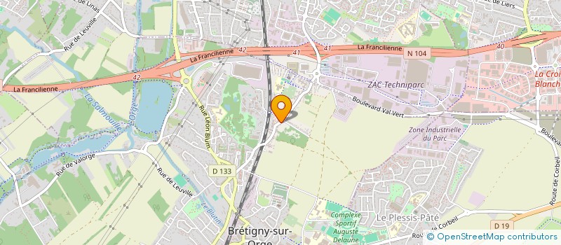 localisation de l'entreprise MONSIEUR MOHAMED AMRANI  BRETIGNY-SUR-ORGE