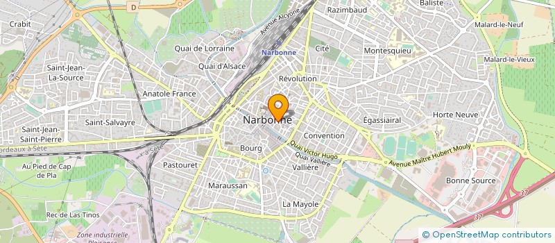 localisation de l'entreprise MONSIEUR MOHAMED AMRAOUI  NARBONNE