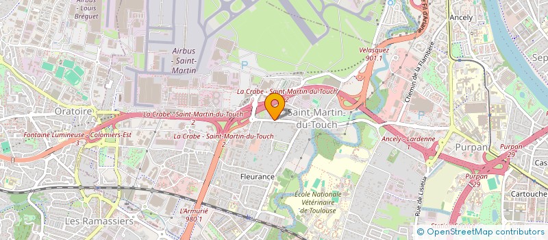 localisation de l'entreprise MONSIEUR MOHAMED AMRI  TOULOUSE