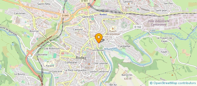 localisation de l'entreprise MONSIEUR MOHAMED AMRI à RODEZ
