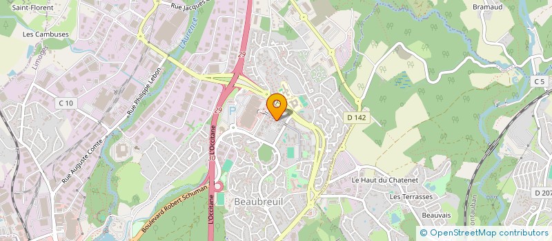 localisation de l'entreprise MONSIEUR MOHAMED ANIBER à LIMOGES