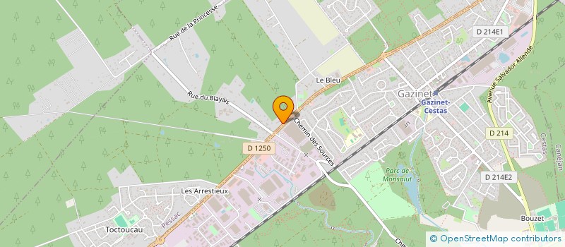 localisation de l'entreprise MONSIEUR MOHAMED ANLI COLO  PESSAC