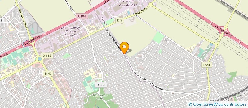 localisation de l'entreprise MONSIEUR MOHAMED ANNAB  MITRY-MORY