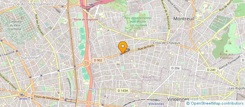 localisation de l'entreprise MONSIEUR MOHAMED ANNABI à MONTREUIL