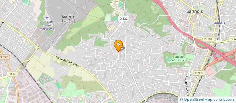 localisation de l'entreprise MONSIEUR MOHAMED ANOUAR LOGHBIZI  ARGENTEUIL