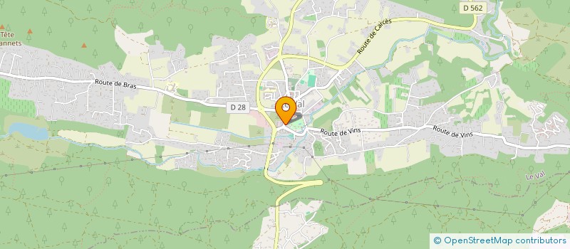 localisation de l'entreprise MONSIEUR MOHAMED ANOUAR RAFRAFI  LE VAL