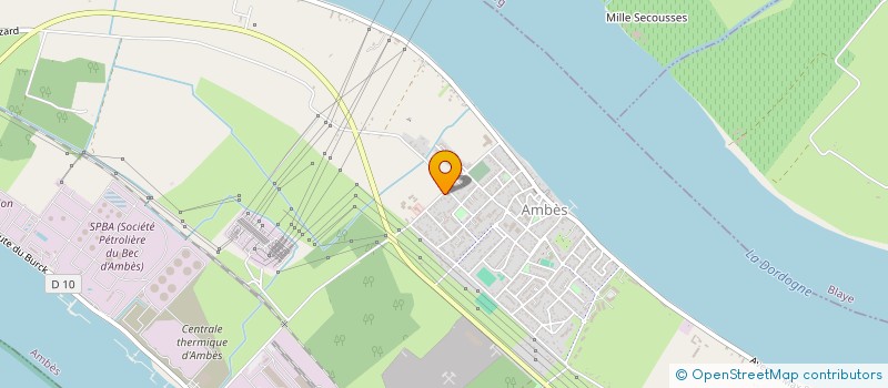 localisation de l'entreprise MONSIEUR MOHAMED ANOUAR ROUAZ  AMBES