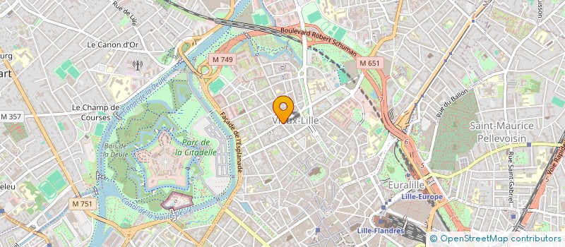 localisation de l'entreprise MONSIEUR MOHAMED ANSEUR à LILLE