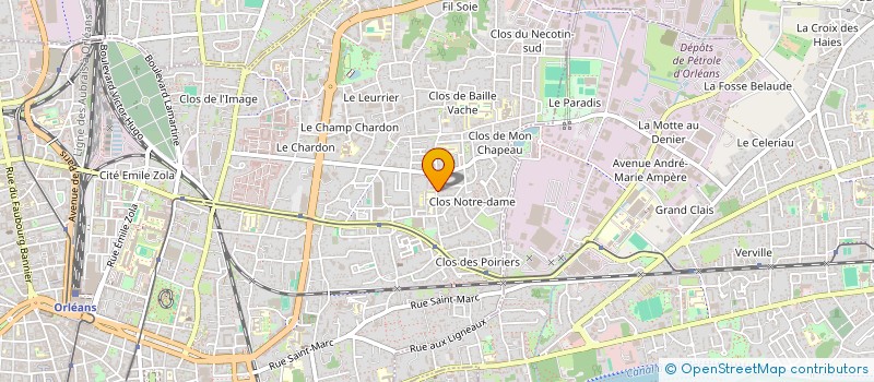 localisation de l'entreprise MONSIEUR MOHAMED AOUAD à ORLEANS