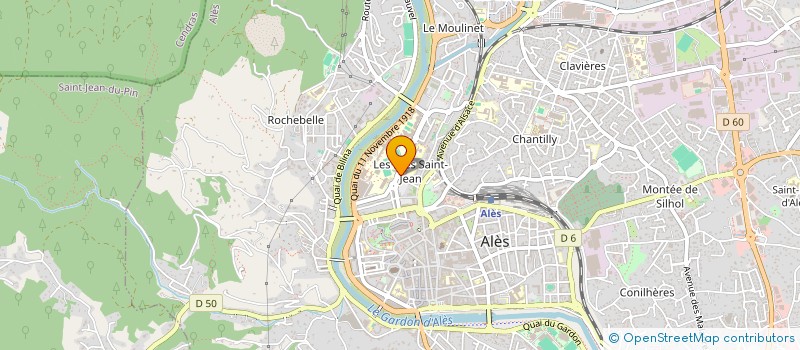 localisation de l'entreprise MONSIEUR MOHAMED AOUADJ à ALES