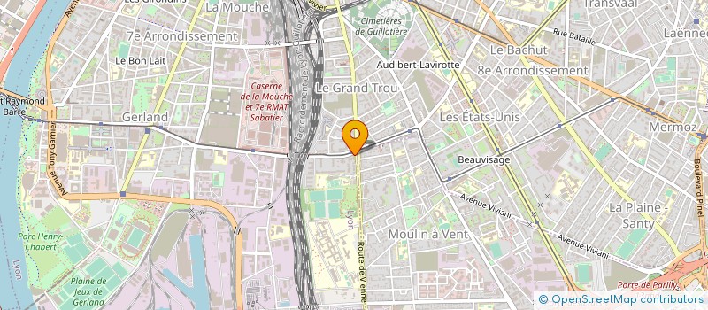 localisation de l'entreprise MONSIEUR MOHAMED ARAB  LYON