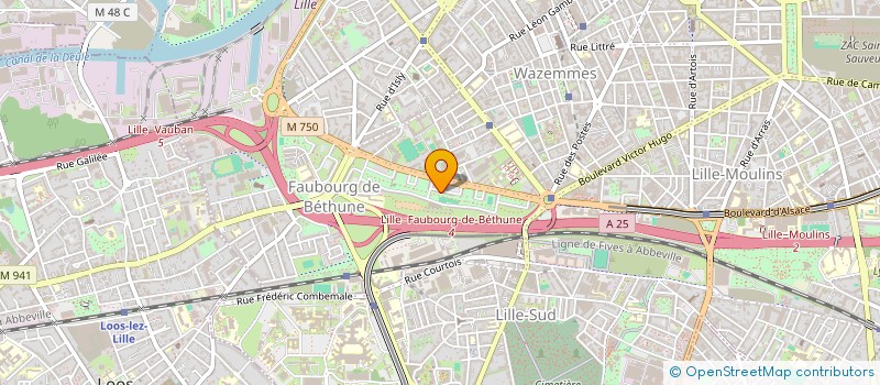 localisation de l'entreprise MONSIEUR MOHAMED ARABI à LILLE