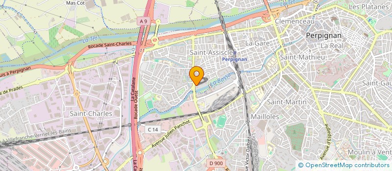 localisation de l'entreprise MONSIEUR MOHAMED ARAID ETTOGHRAI  PERPIGNAN