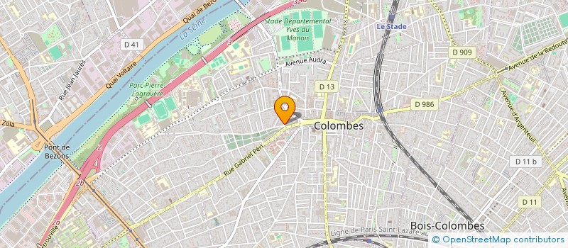 localisation de l'entreprise MONSIEUR MOHAMED ARBI à COLOMBES