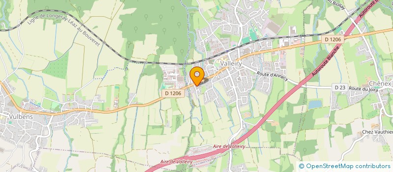 localisation de l'entreprise MONSIEUR MOHAMED ARBI  VALLEIRY