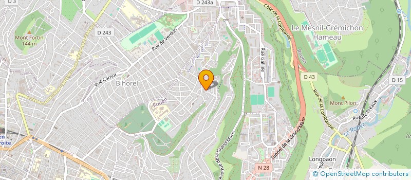 localisation de l'entreprise MONSIEUR MOHAMED AREZKI HARBIT  ROUEN