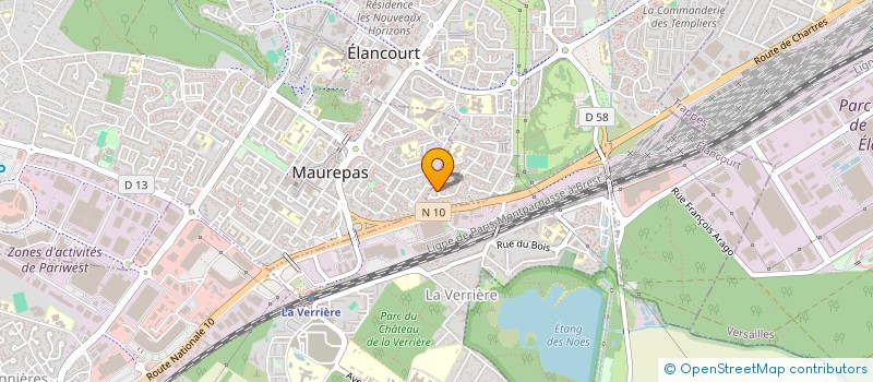 localisation de l'entreprise MONSIEUR MOHAMED ARFAOUI à ELANCOURT