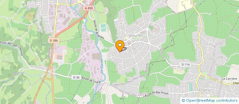 localisation de l'entreprise MONSIEUR MOHAMED ARFAOUI à VOURLES