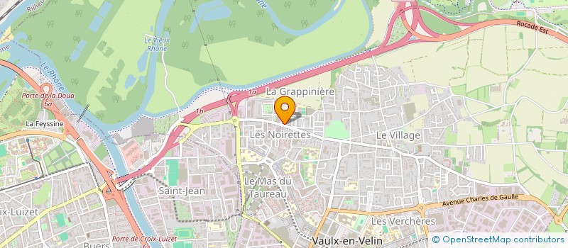 localisation de l'entreprise MONSIEUR MOHAMED ARIBBAN  VAULX-EN-VELIN