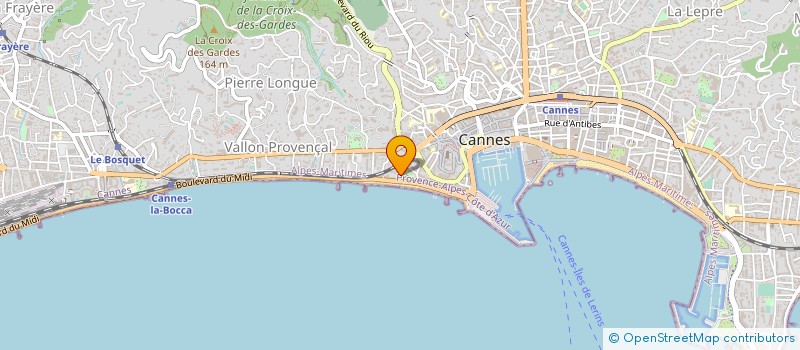 localisation de l'entreprise MONSIEUR MOHAMED ARIS à CANNES