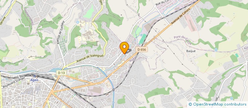 localisation de l'entreprise MONSIEUR MOHAMED AROUJI  AGEN