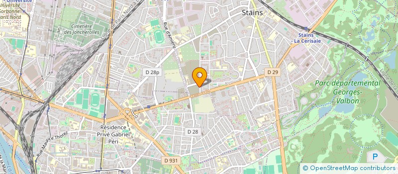 localisation de l'entreprise MONSIEUR MOHAMED ARRABAT à STAINS
