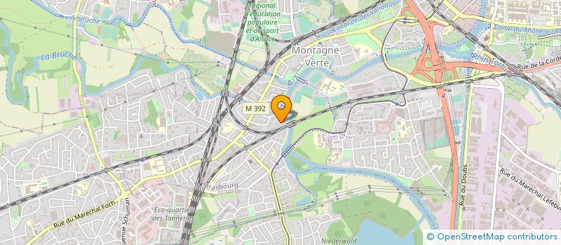 localisation de l'entreprise MONSIEUR MOHAMED ARRAHALI  HNHEIM