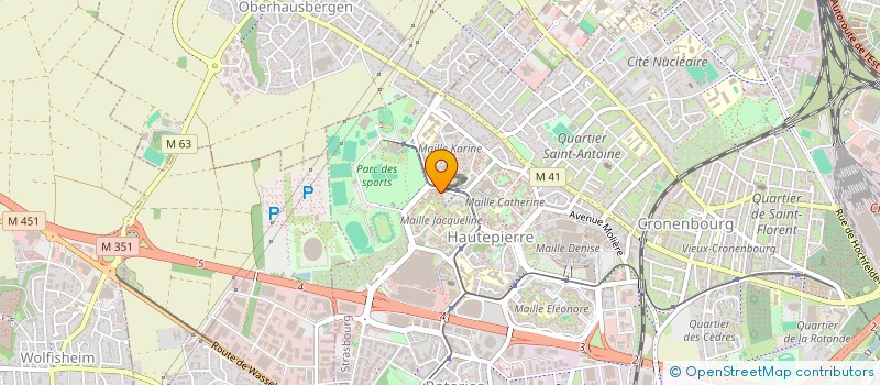 localisation de l'entreprise MONSIEUR MOHAMED ARRAY  DUPPIGHEIM