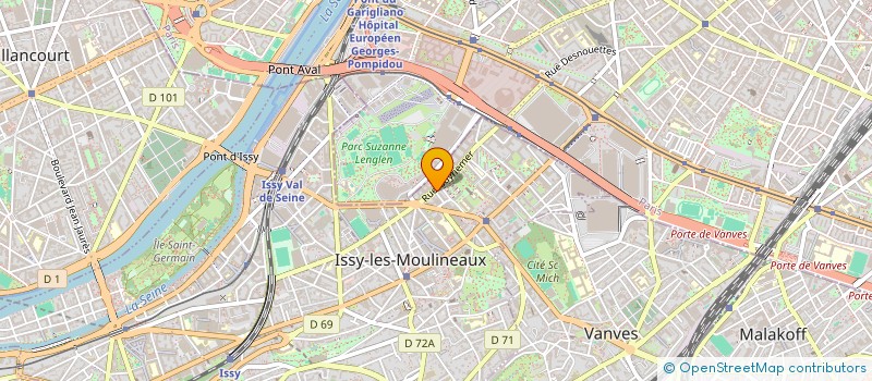 localisation de l'entreprise MONSIEUR MOHAMED ASFAR à ISSY-LES-MOULINEAUX