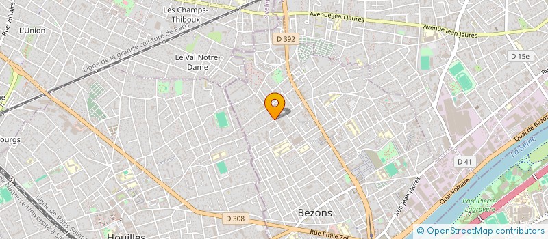 localisation de l'entreprise MONSIEUR MOHAMED ASKIKAH  SARTROUVILLE