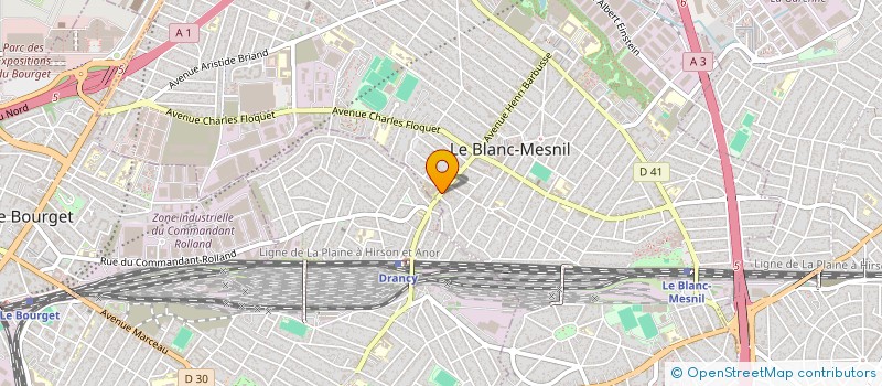 localisation de l'entreprise MONSIEUR MOHAMED ASSAIDI à LE BLANC-MESNIL
