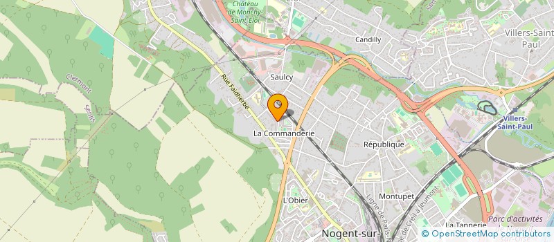 localisation de l'entreprise MONSIEUR MOHAMED ASSINE  NOGENT-SUR-OISE