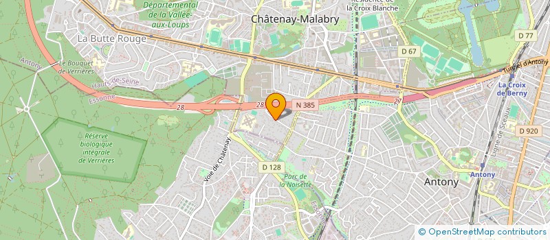 localisation de l'entreprise MONSIEUR MOHAMED ATALLAH  CHATENAY-MALABRY