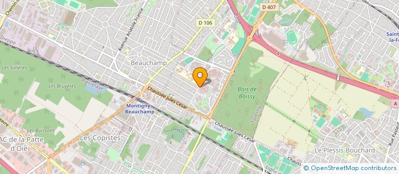 localisation de l'entreprise MONSIEUR MOHAMED ATEK  TAVERNY