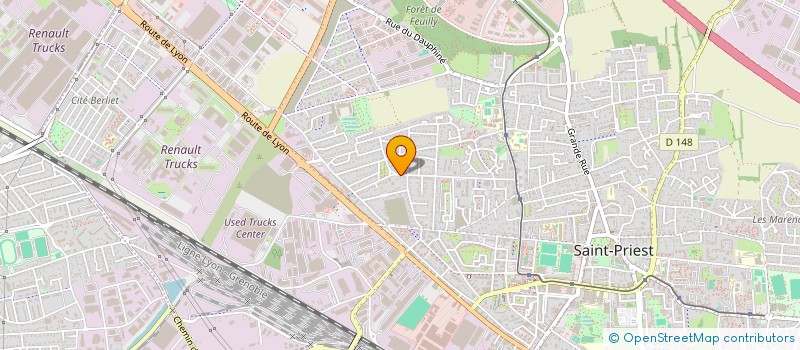 localisation de l'entreprise MONSIEUR MOHAMED ATIG  SAINT-PRIEST